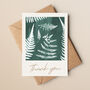 Country Wedding Mini Thank You Cards, Pack Of 10, thumbnail 2 of 3
