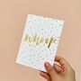 Whoop Celebration Card With Confetti Envelope, thumbnail 5 of 5