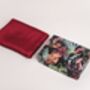 100% Mulberry Silk Scarf, Deep Red, Burgundy, thumbnail 6 of 7