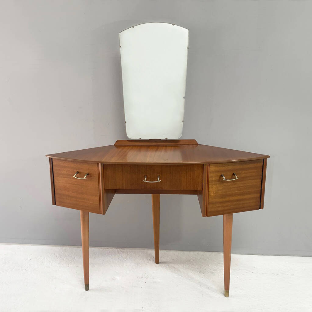 1960’s Mid Century Petite Dressing Table By Avalon, 1 of 10