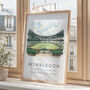 Tennis Poster Of Wimbledon Centre Court, thumbnail 3 of 7