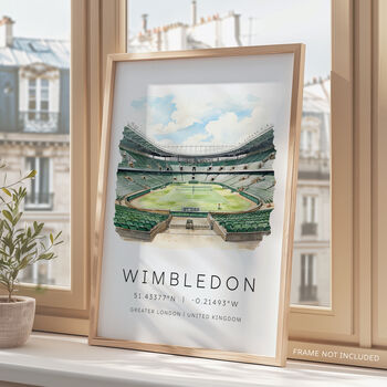 Tennis Poster Of Wimbledon Centre Court, 3 of 7