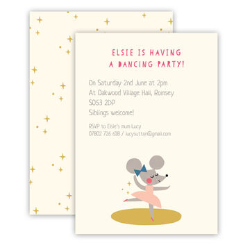 Personalised Children's Birthday Party Invitations, 9 of 9