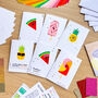 Sweet Summer Card Making Kit | Beginner Iris Fold Kit, thumbnail 1 of 6