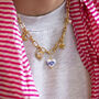 Create Your Own Chunky Gold Charm Necklace, thumbnail 6 of 8