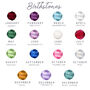 Sterling Silver And Crystal Birthstone Bracelet, thumbnail 10 of 10