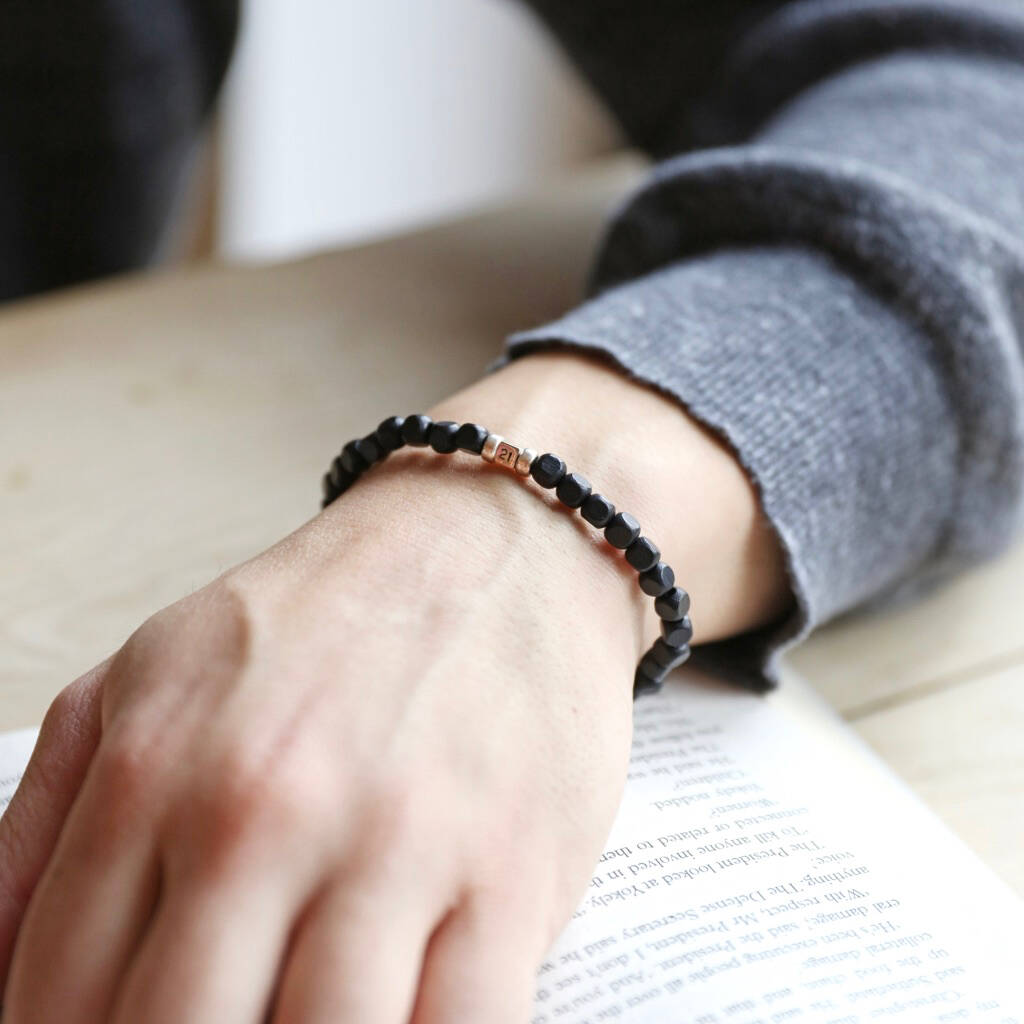 Personalised Men's Initial Bracelet