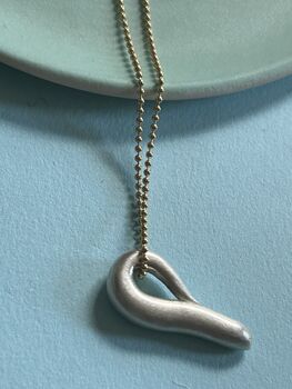 Infinity Silver Loop Pendant, 4 of 4