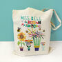 Personalised Blooming Marvellous Teacher Bag, thumbnail 5 of 9