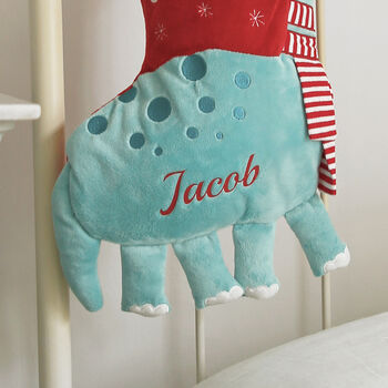 Personalised Dinosaur Stocking, 2 of 2