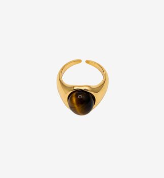 Nekomeishi Tigers Eye Ring, 2 of 5