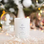 Christmas Joy Candle Gift Soy Candle Scented With Pure Essential Oils, thumbnail 1 of 11