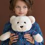 Fiorella Pyjama Set With Matching Teddy Bear Set, thumbnail 3 of 9
