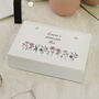 Personalised Wild Flowers Wooden Jewellery Box – Keepsake Gift For Her, thumbnail 2 of 6