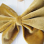Velvet Decorative Bow, thumbnail 3 of 7