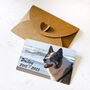 Personalised Pet Remembrance Photo Metal Wallet Card, thumbnail 4 of 5