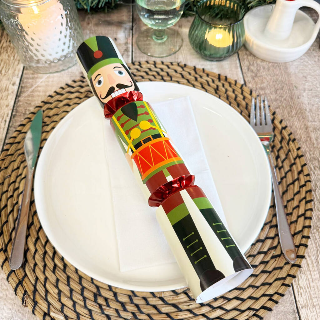 Nutcracker Inspired Festive Christmas Crackers Set Of Six, 1 of 5