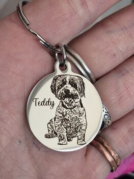 Personalised Photo Keyring, 4 of 4