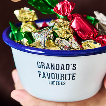 Personalised Grandad's Snack Bowl Gift, 2 of 5