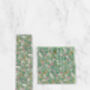 Handmade Wedding Tie In Sage Green Floral Print, thumbnail 4 of 8