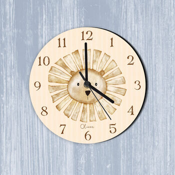 Lion Face Wall Clock, 4 of 4
