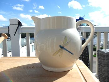 Extra Large Dragonfly Dutch Jug, 8 of 12