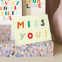 Miss You Friendship Card, thumbnail 1 of 5