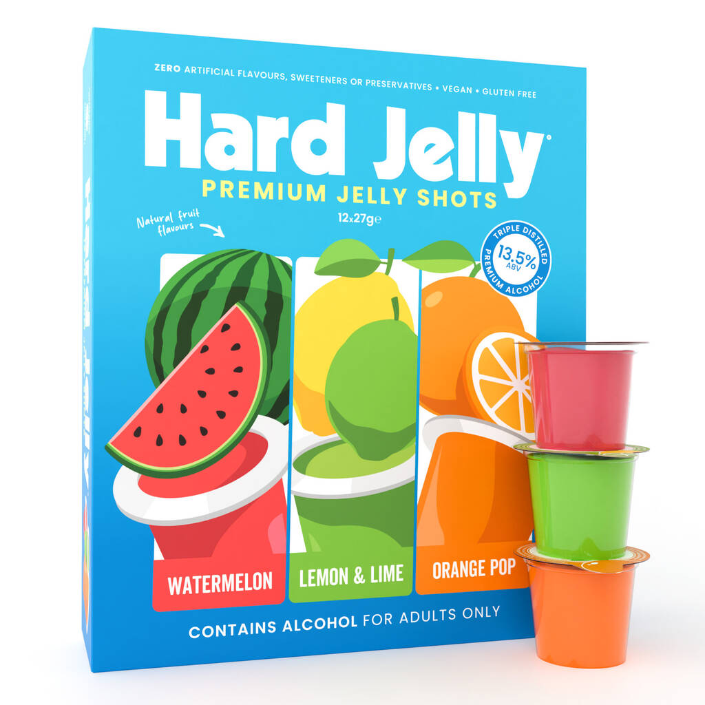 Vodka Jelly Shots | Watermelon, Lemon/Lime And Orange Flavour, 1 of 7