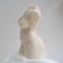 Voluptuous Gaia Goddess Candle In Porcelain, thumbnail 3 of 3