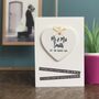 Luxury Wedding Card With Heart Ceramic Keepsake, thumbnail 3 of 5