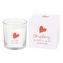 You Light Up My Life Strawberry Scented Candle, thumbnail 2 of 4