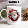 Personalised Christmas Santa Breakout Gift Mug, thumbnail 3 of 4