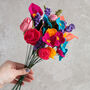 A Bouquet Of Flowers Felt Craft Kit Thank You Teacher, thumbnail 2 of 12