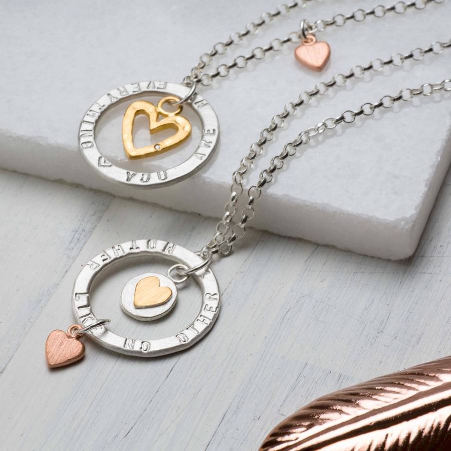 personalised eternal love necklace by chambers & beau ...