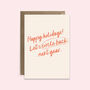 Let's Circle Back | Holiday Card For Coworkers, thumbnail 3 of 3