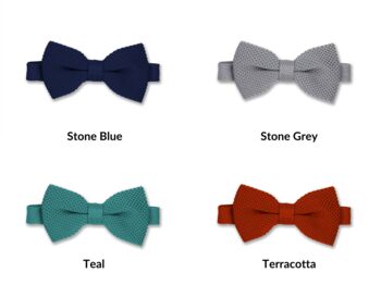Knitted Bow Ties | 30+ Colours, 9 of 9