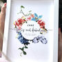 Personalised 40th/ 50th And Fabulous Birthday Print, thumbnail 8 of 8
