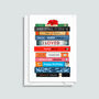 Funny Books Birthday Card, thumbnail 3 of 4