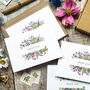 10 X Wildflower Thank You Cards, thumbnail 8 of 8
