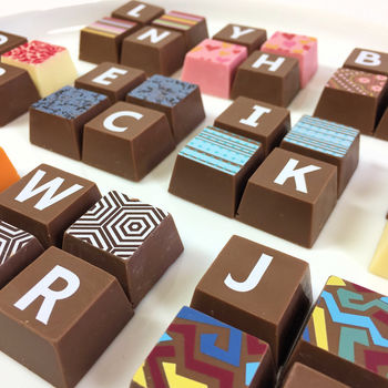 Personalised Chocolate Squares Favours, 5 of 8