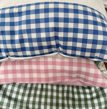 Gingham Name Cushion, 10 of 11