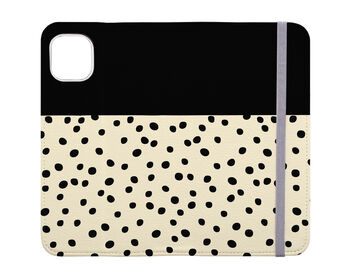Geo Dots Wallet Phone Case, More Colours, 2 of 5