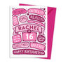 Personalised Age And Name Happy Birthday Card, thumbnail 3 of 3