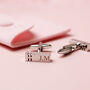 Personalised Initial Engraved Bar Cufflinks, thumbnail 1 of 5