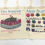 Personalised Purrfect Teacher Bag, thumbnail 7 of 9