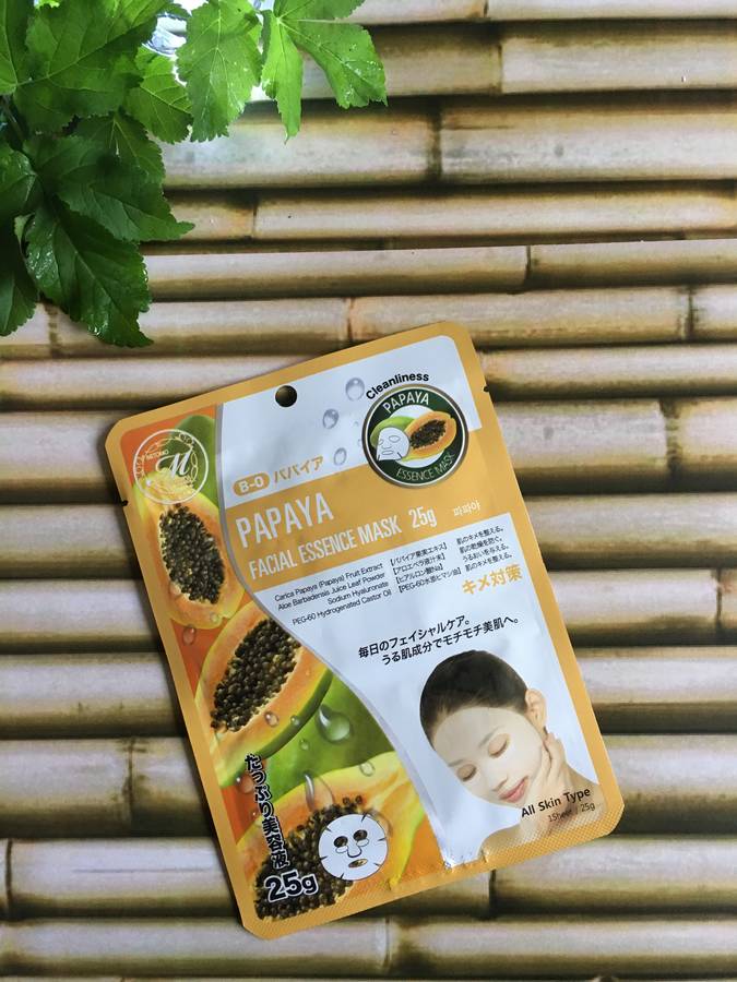 Papaya Sheet Face Mask By B Beauty