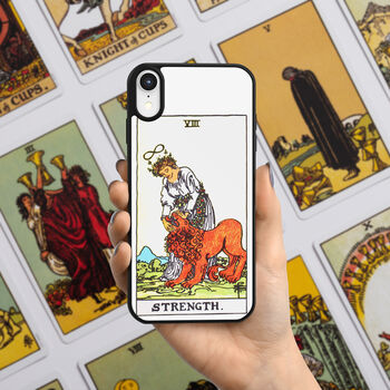Tarot Card Phone Case For iPhone, 7 of 9