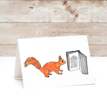 Animals And Books Card Collection Set Of Four, 2 of 4