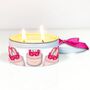 Luxury Personalised 40th Birthday Card For Her Pink Heel Scented Handmade 3D Gift, thumbnail 5 of 11