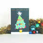 Bold Christmas Tree Card, thumbnail 4 of 5